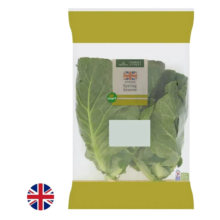 British Spring Greens 500g