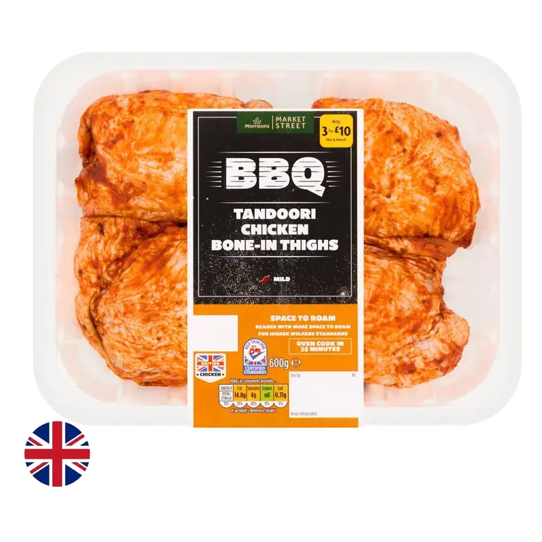 British Tandoori Chicken Bone-in Thigh 600g