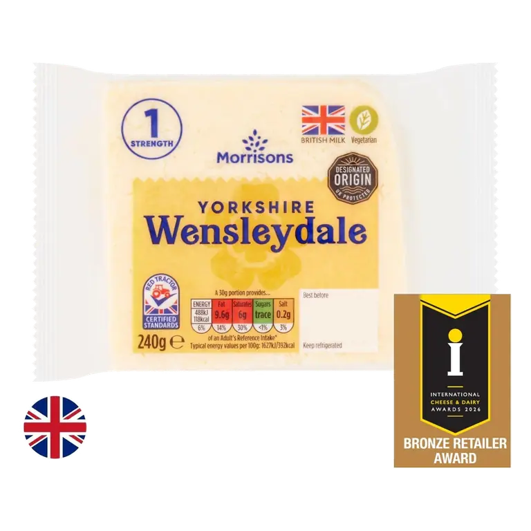 British Wensleydale Cheese 240g