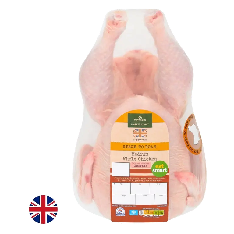 British Whole Chicken Medium 1.45kg