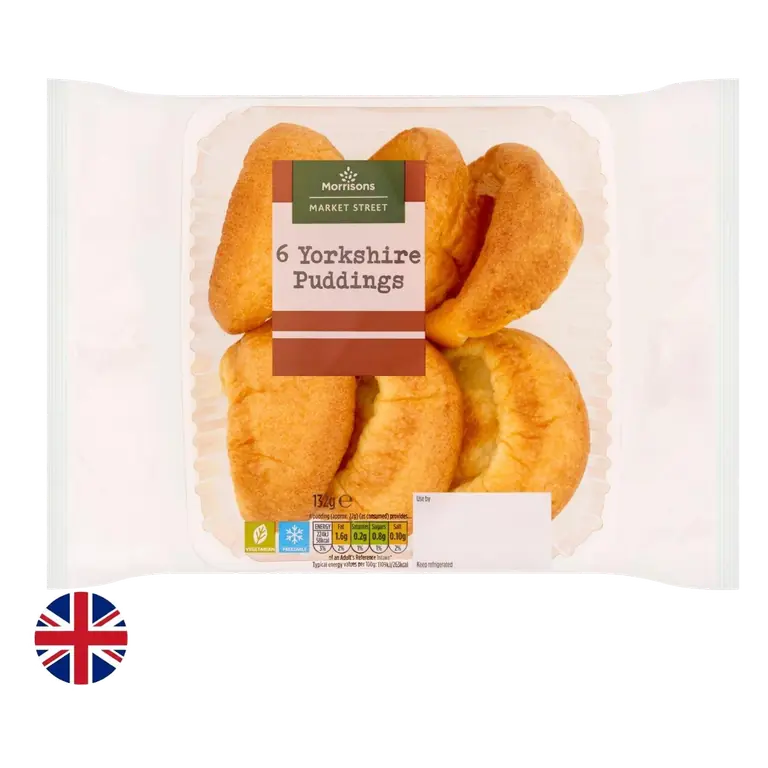 British Yorkshire Puddings 6 Pack