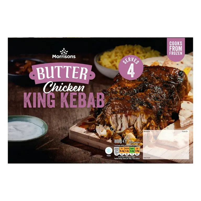 Butter Chicken King Kebab 800g
