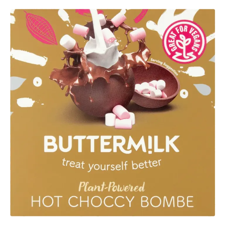 Buttermilk Hot Choccy Bombe