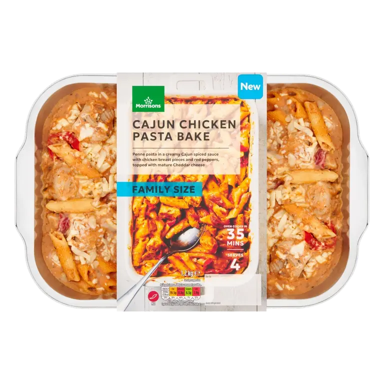 Cajun Chicken Pasta Bake Family Size 1.2kg