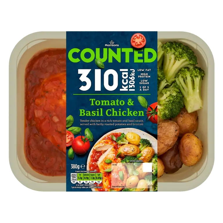 Calorie Controlled Tomato & Basil Chicken