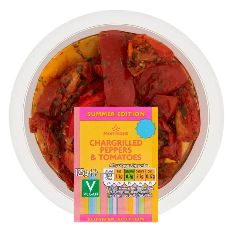 Chargrilled Peppers And Tomatoes