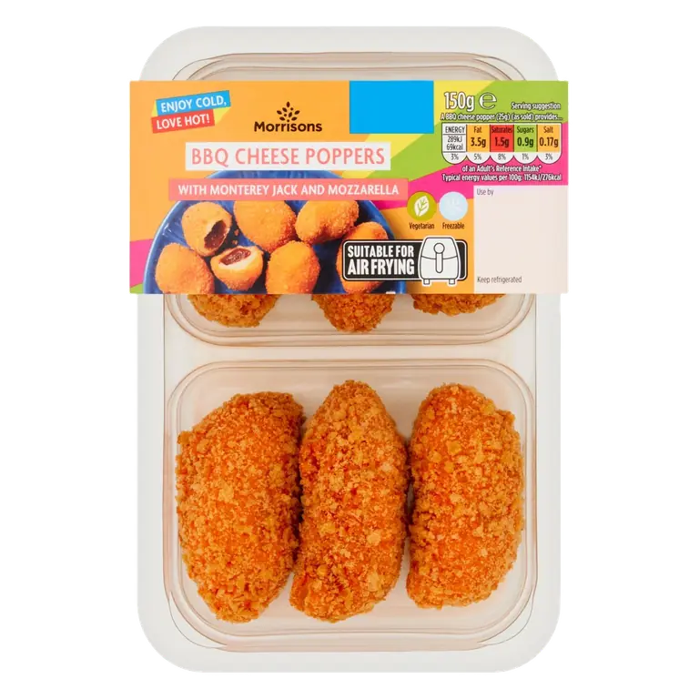 Cheesy BBQ Poppers