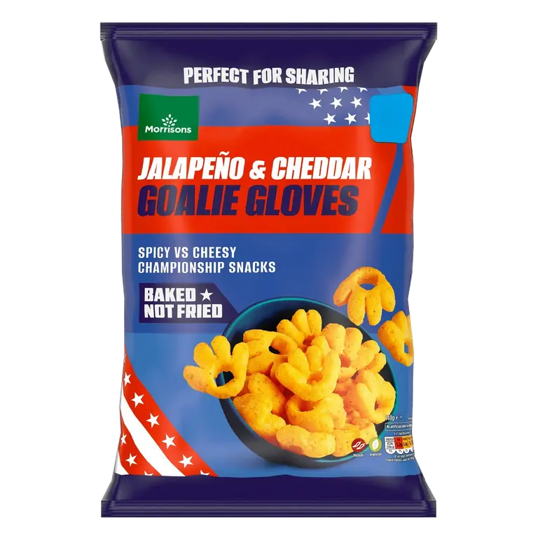 Cheesy Jalapeno Goalie Gloves 140g