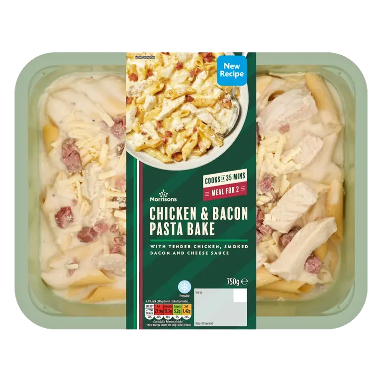 Chicken & Bacon Pasta Bake 750g