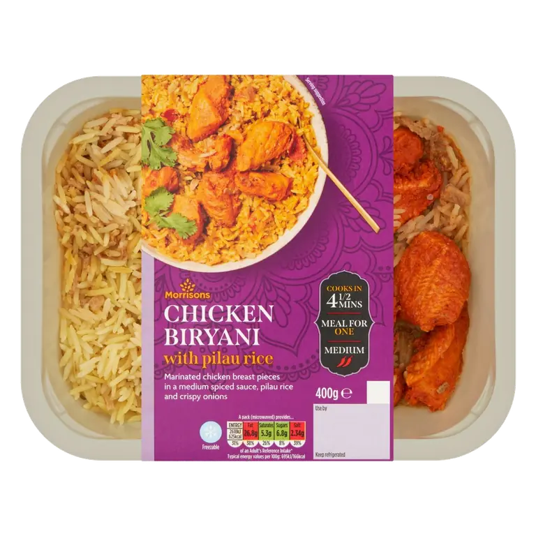 Chicken Biryani With Pilau Rice