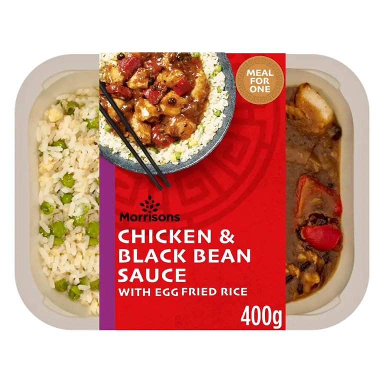 Chicken & Black Bean Sauce & Rice