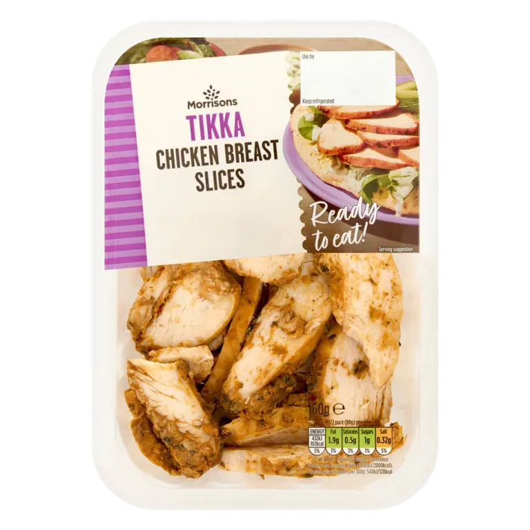 Chicken Breast Tikka Slices