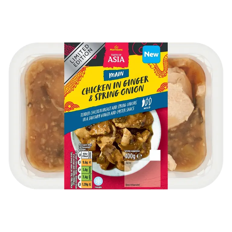 Chicken In Ginger With Spring Onion