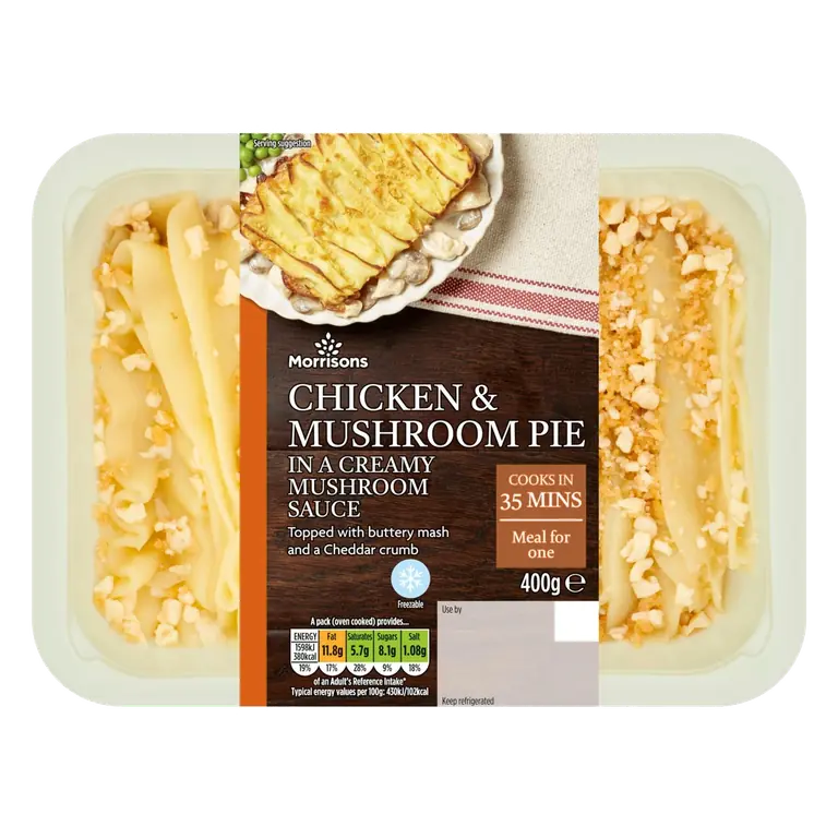 Chicken & Mushroom Cumberland Pie