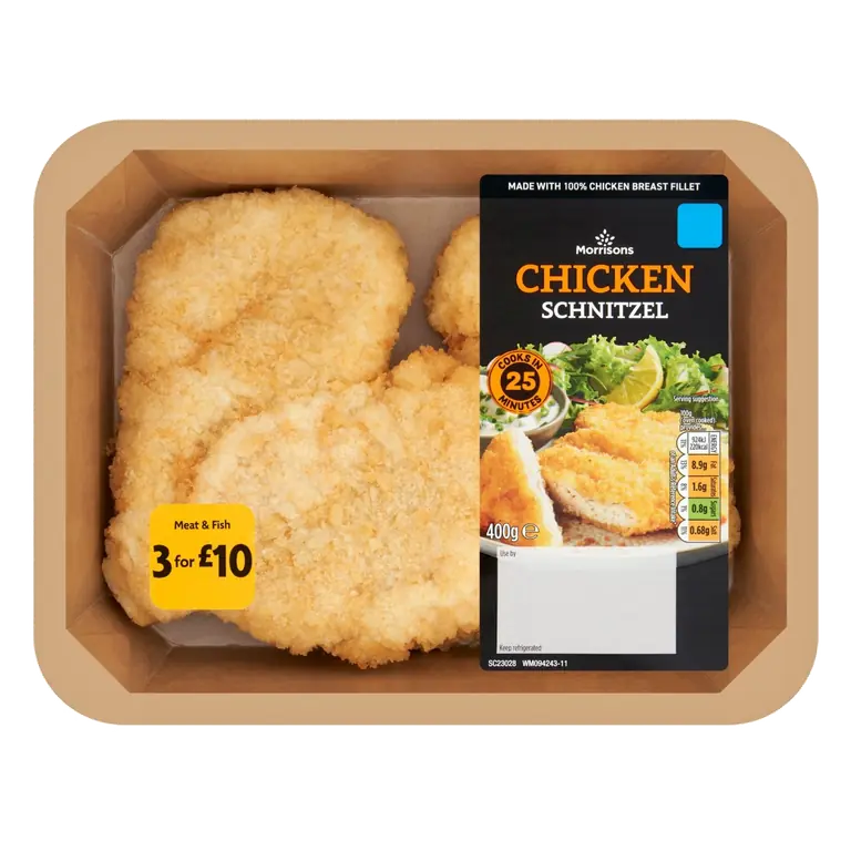 Chicken Schnitzel 2 x 400g