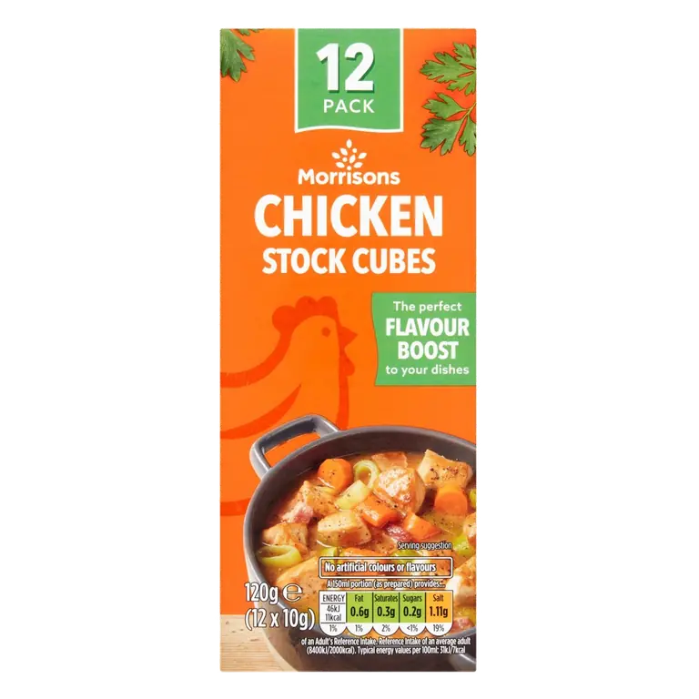 Chicken Stock Cubes 12's