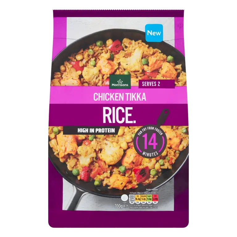 Chicken Tikka With Rice 700g