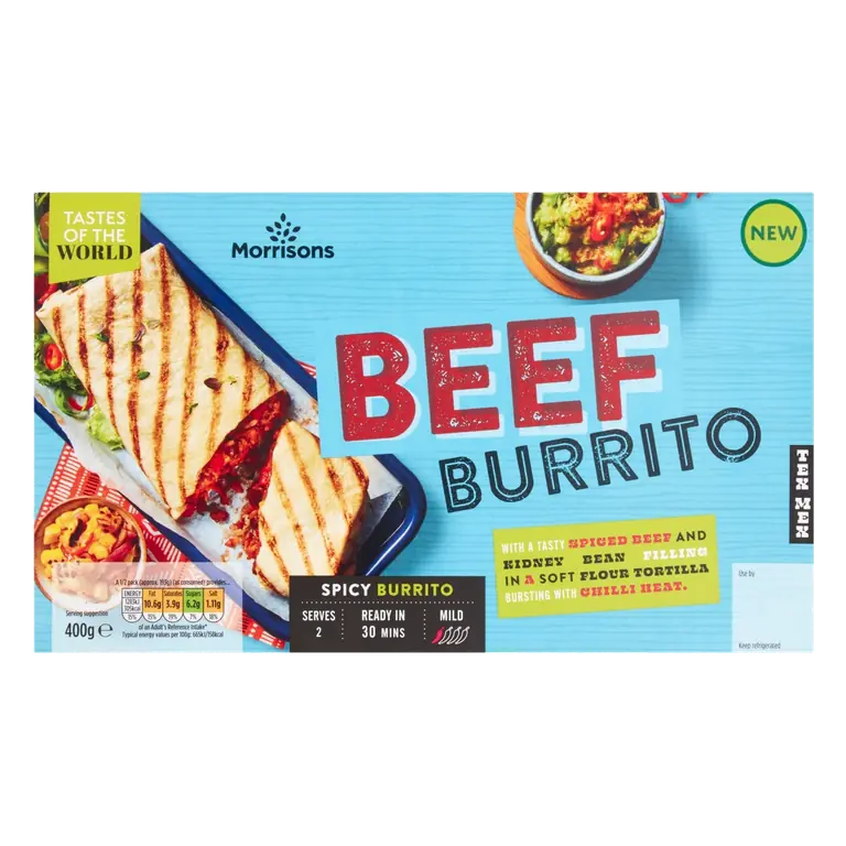 Chilli Beef Burritos