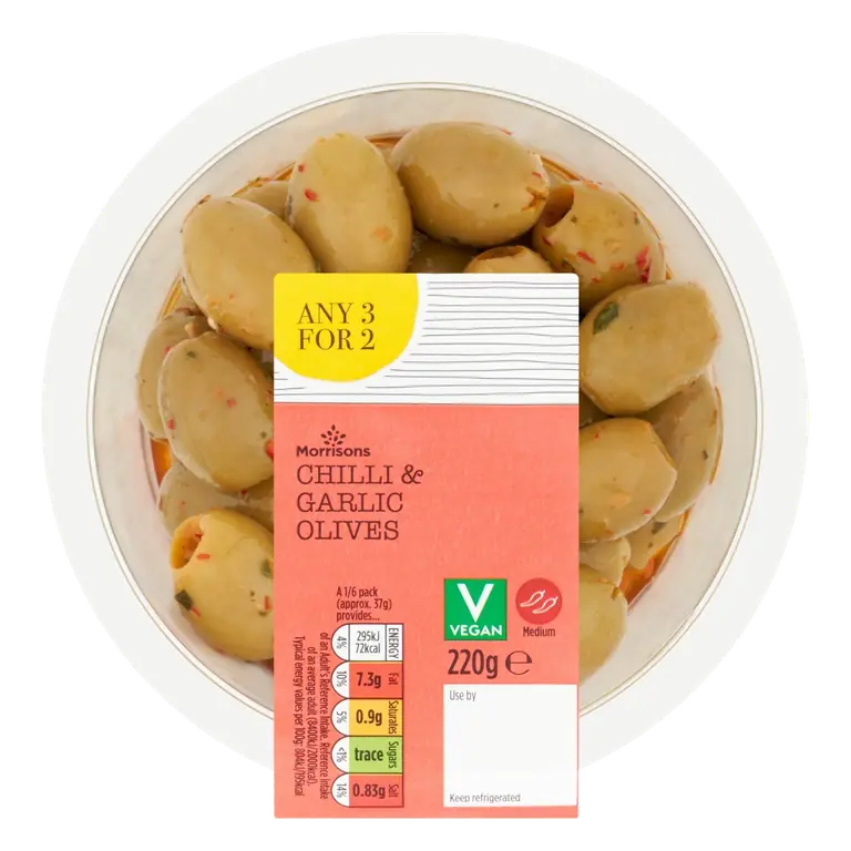 Chilli & Garlic Olives