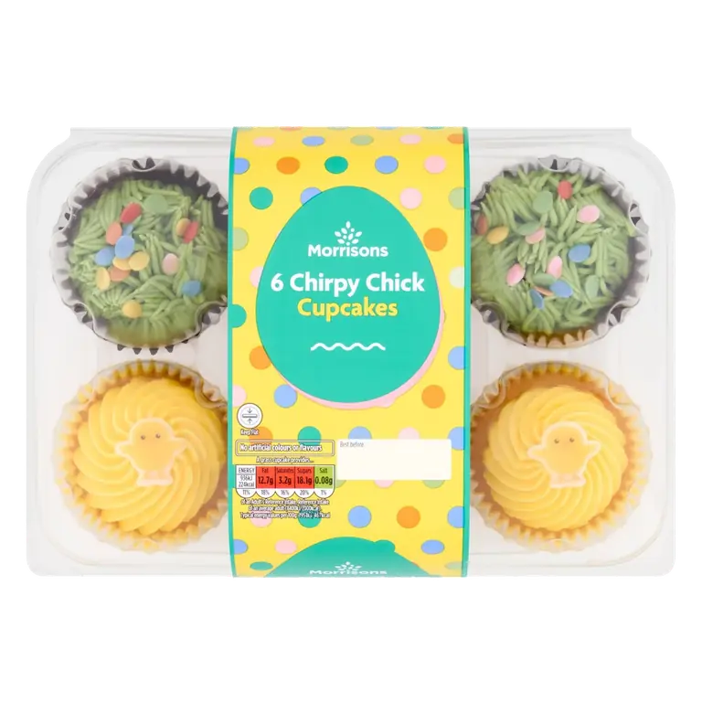 Chirpy Chick Cupcakes 6 Pack