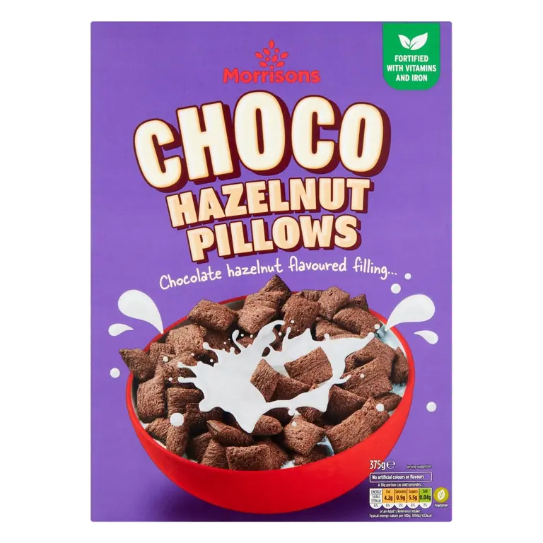 Choco Nut Pillows Cereal