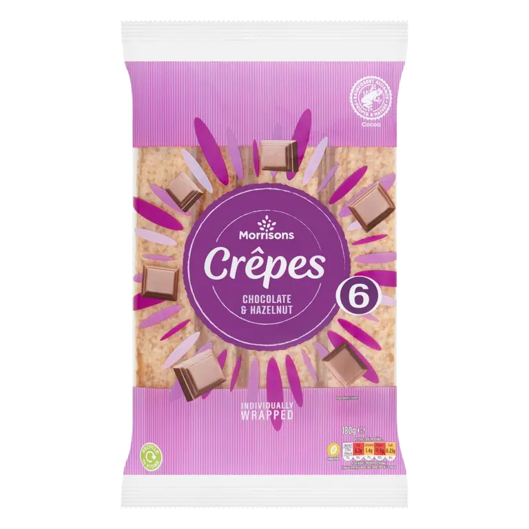 Chocolate & Hazelnut Crepes