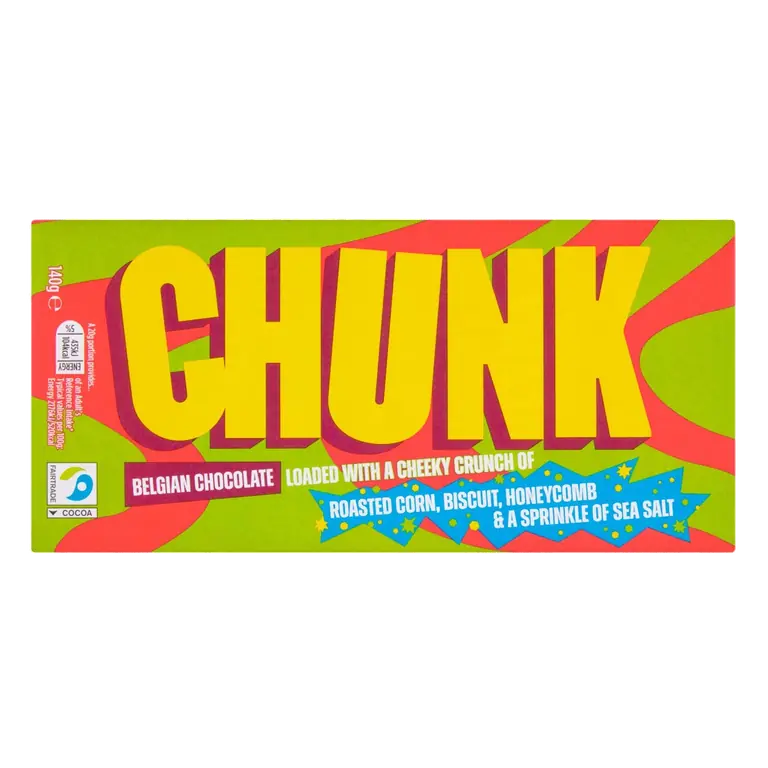 Chunk Chocolate Honeycomb Corn Crunch