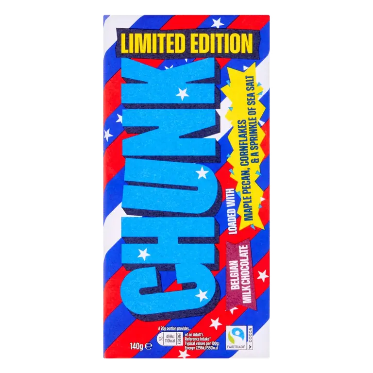 Chunk Chocolate Maple Pecan Corn 140g