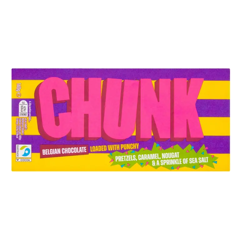 Chunk Chocolate Milk Pretzel Caramel Nougat