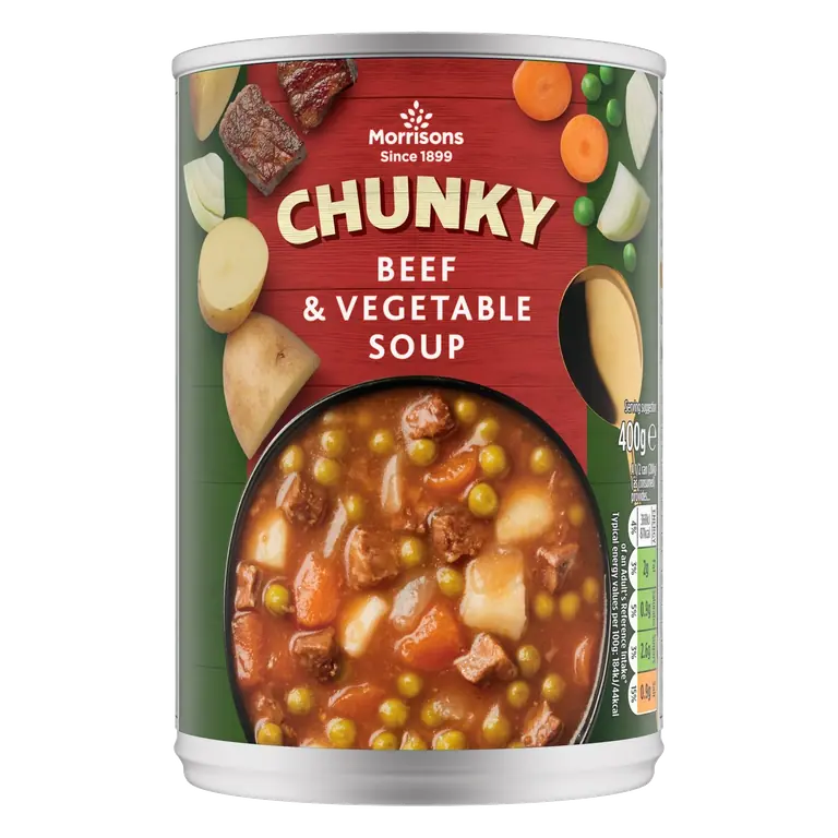 Chunky Beef & Vegetable Soup 400g