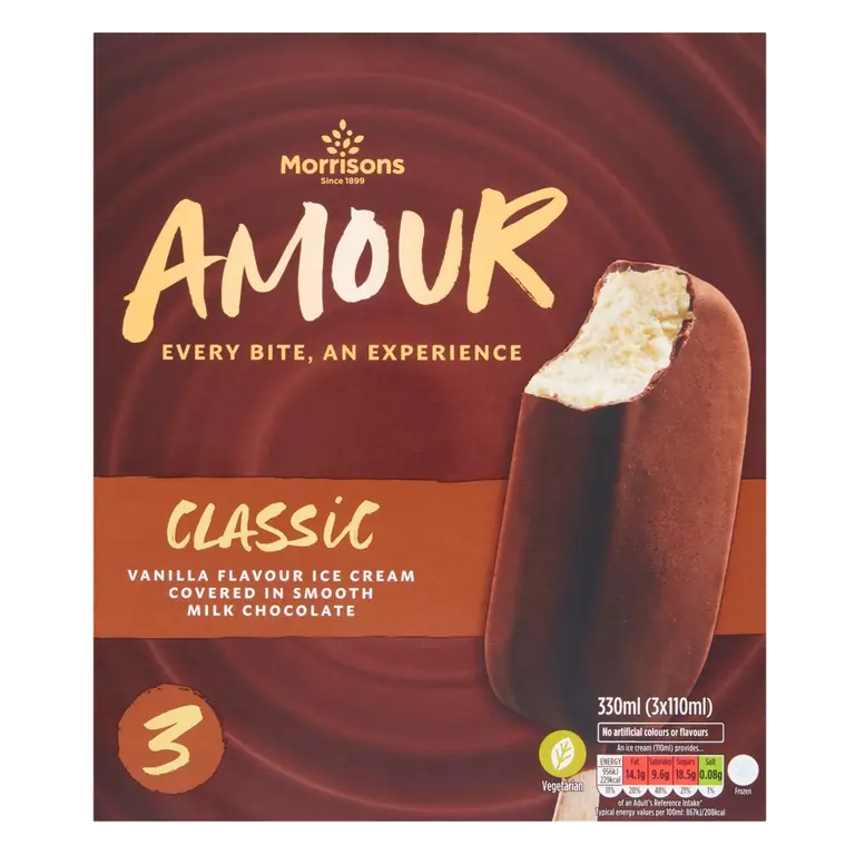 Classic Milk Chocolate Amour Sticks