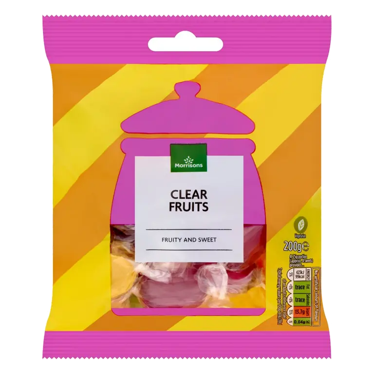 Clear Fruits 200g