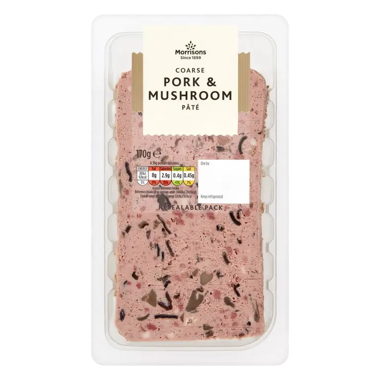 Coarse Pork & Mushroom Pate
