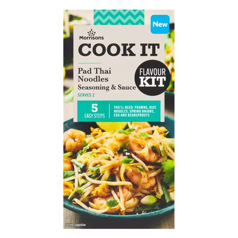 Cook It Pad Thai Noodles Seasoning & Sauce Flavour Kit 50g