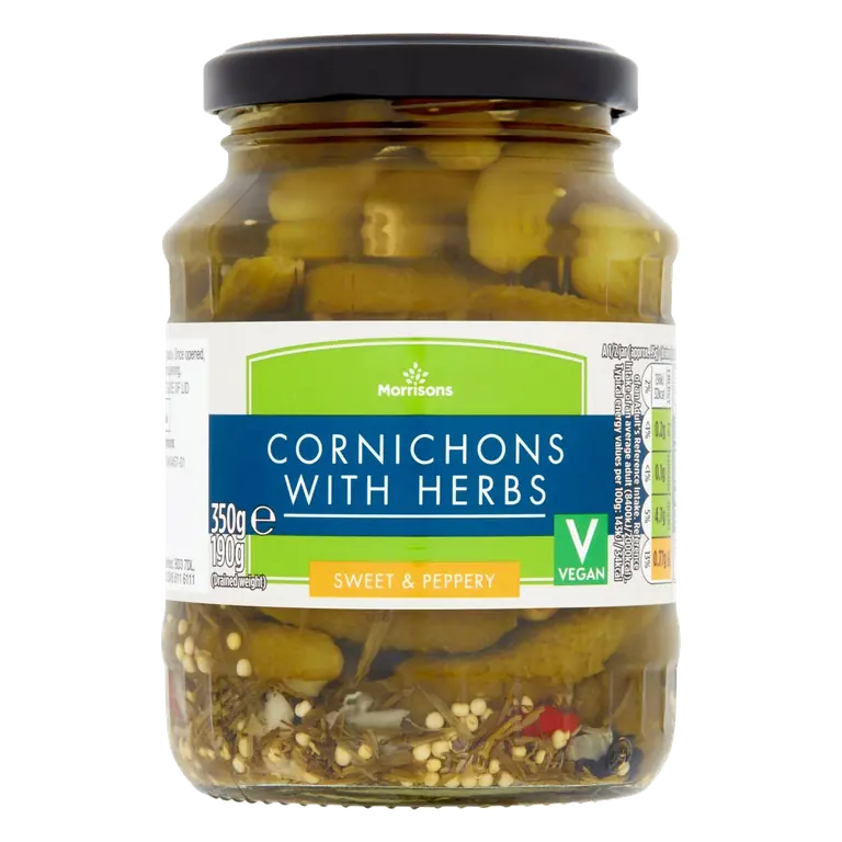 Cornichons With Dill (350g)