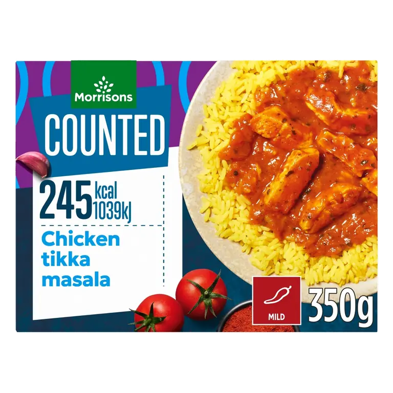 Counted Chicken Tikka Masala