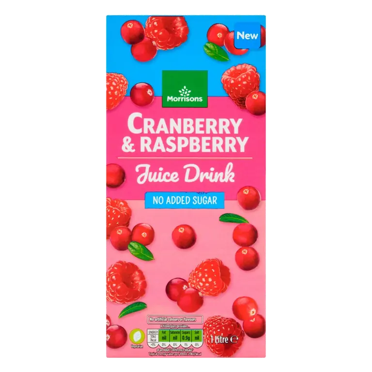 Cranberry & Raspberry Juice Drink