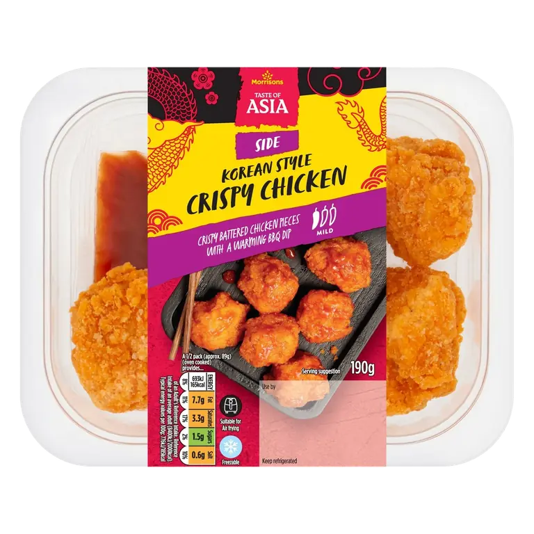 Crispy Chicken With Korean BBQ Dip 190g
