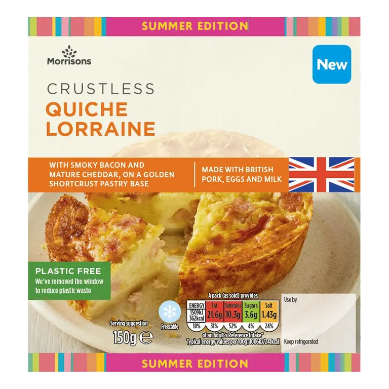 Crustless Quiche Lorraine 150g
