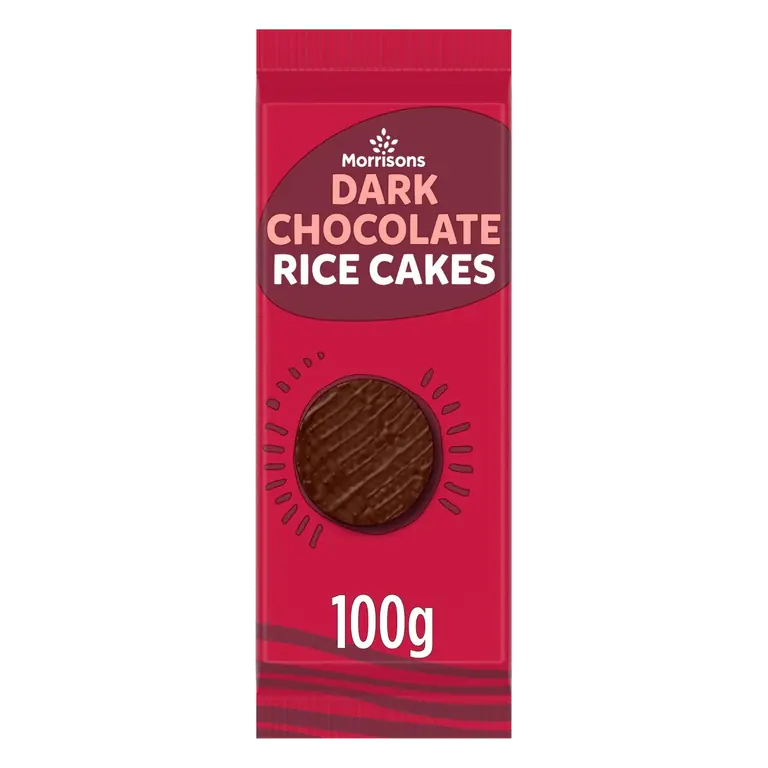 Dark Chocolate Rice Cakes 100G