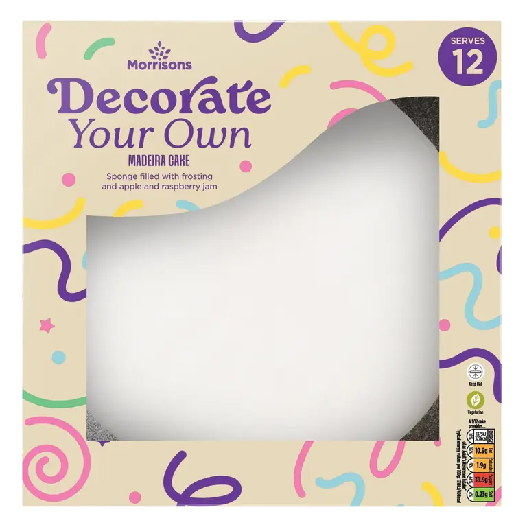 Decorate Your Own Celebration Cake Serves 12