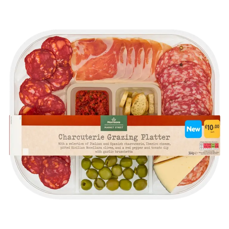 Deli Charcuterie Grazing Platter 364g