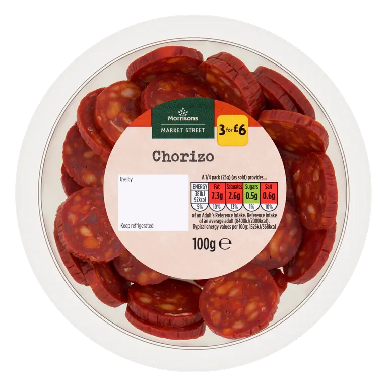 Deli Chorizo 100g