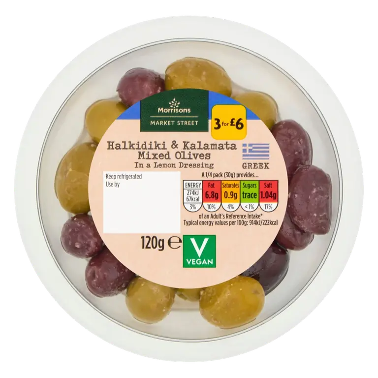 Deli Grazing Mixed Olives 120g