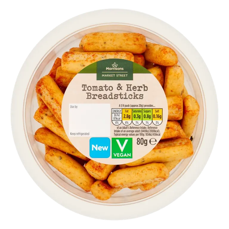 Deli Grazing Tomato And Herb Breadsticks