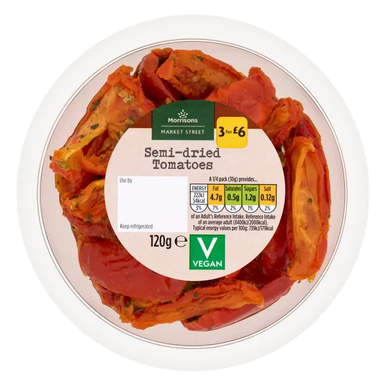 Deli Semi-Dried Tomatoes 120g