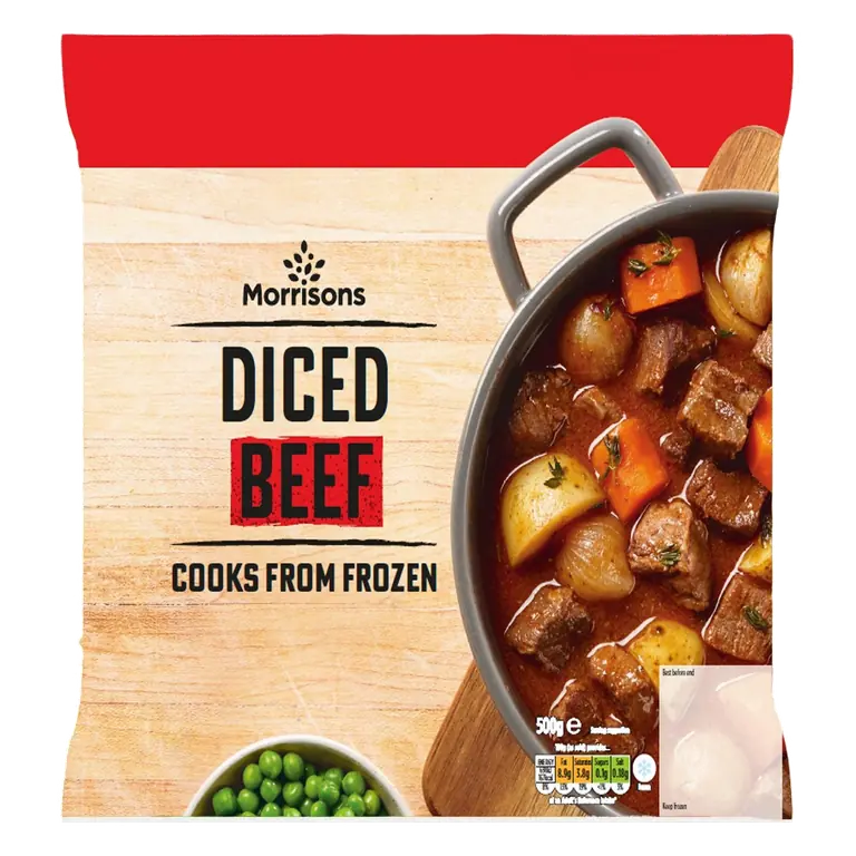 Diced Beef 500g