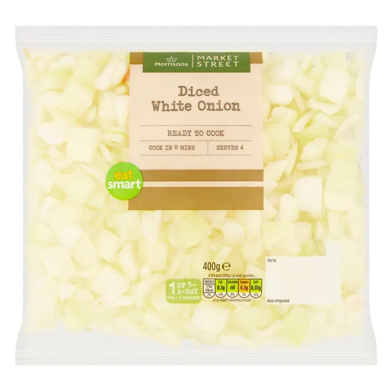 Diced White Onion
