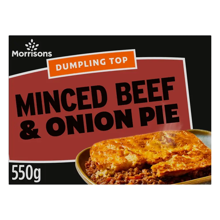 Dumpling Top Minced Beef & Onion Pie