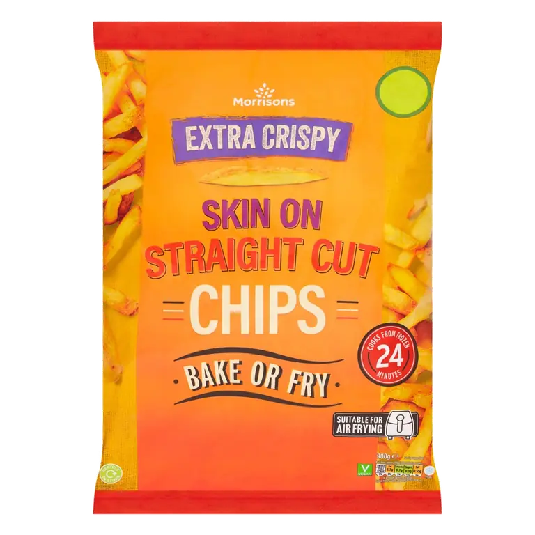 Extra Crispy Skin on Straight Cut Chips 900g